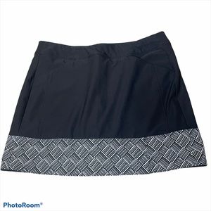 Adidas Black Golf Skirt / Skort Size Small